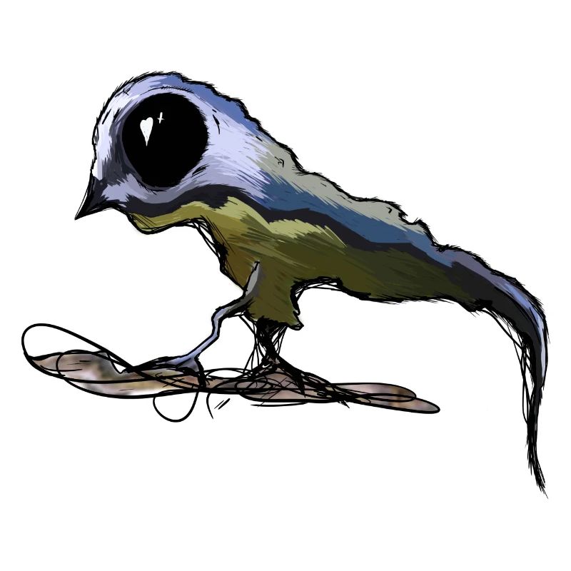 Blaumeise Zombie