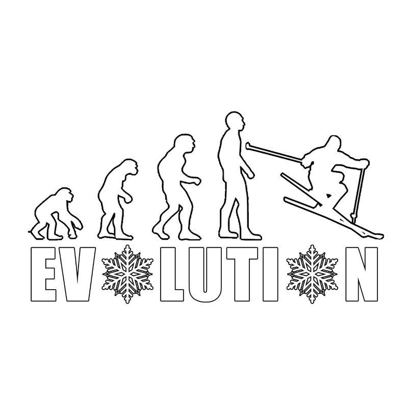 EVOLUTION Ski Winter Geschenk Weihnachtsgeschenk