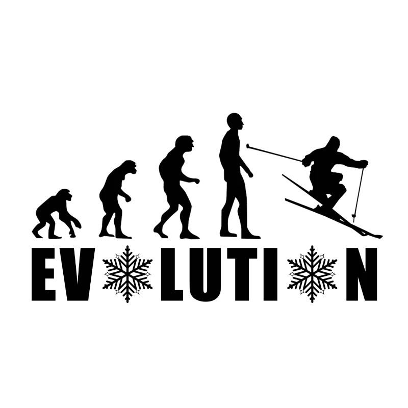 EVOLUTION Ski Winter Geschenk Weihnachtsgeschenk