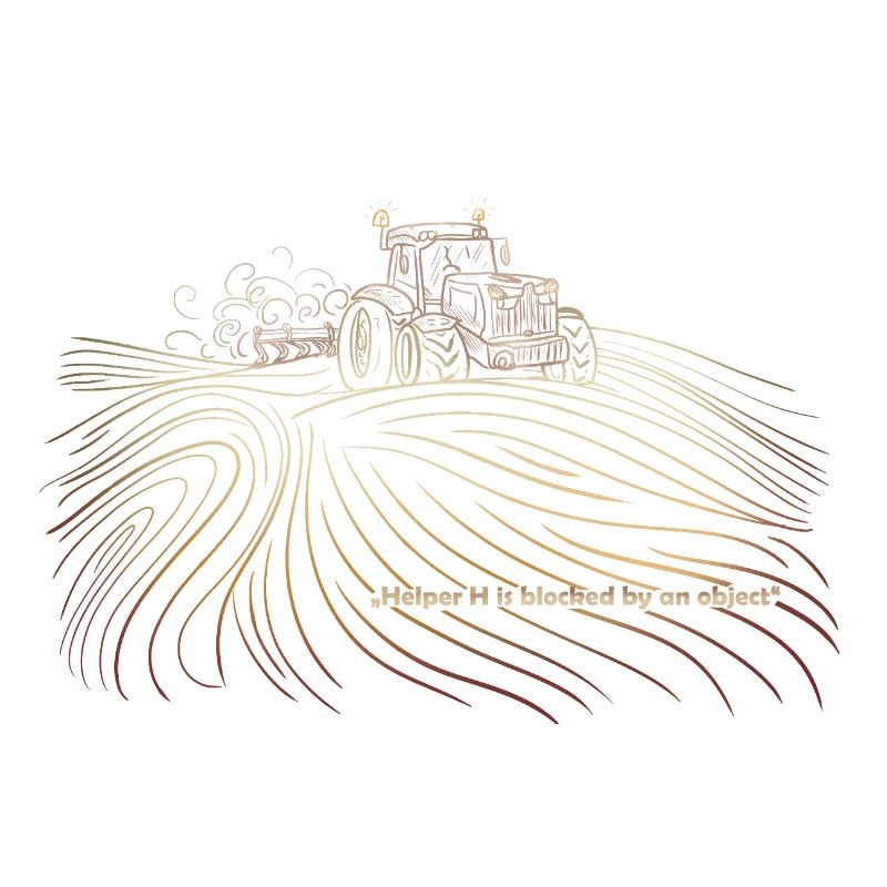 Farming Simulator "Helper H is blocked by an