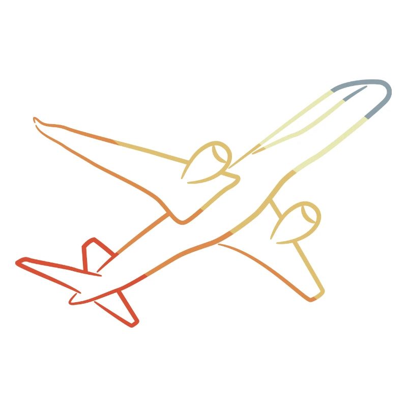 Retro Flugzeug