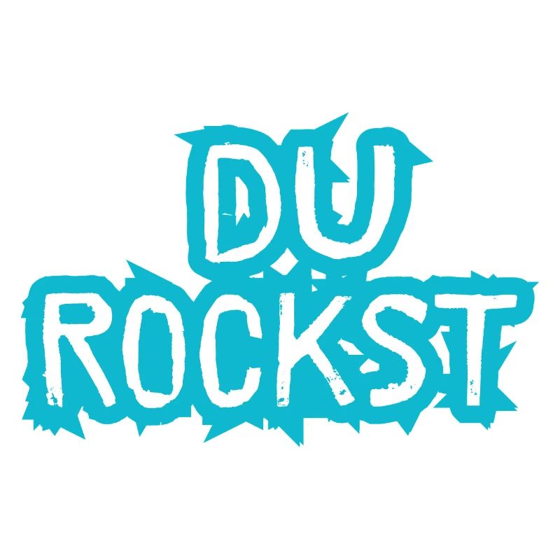 Du Rockst Design Geschenkidee