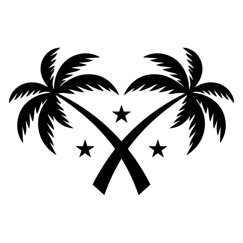 Palmetre symbol øy