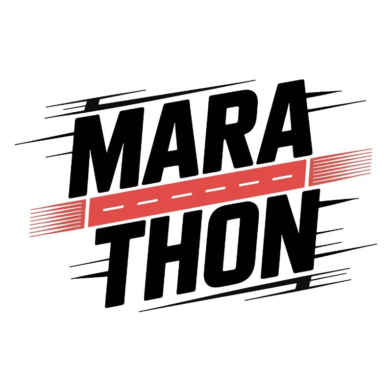 Marathon Sprint Neonstreifen