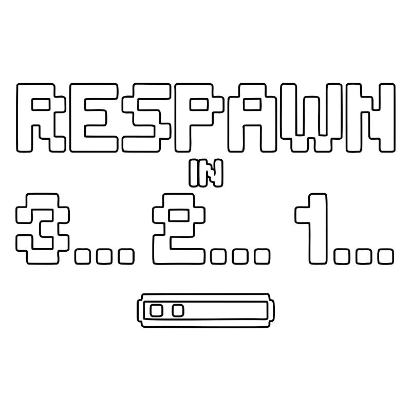 Respawn Countdown Pixelkunst