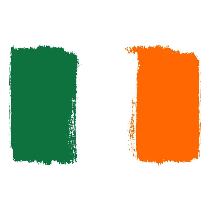 Drapeau de l’Irlande utilisé look