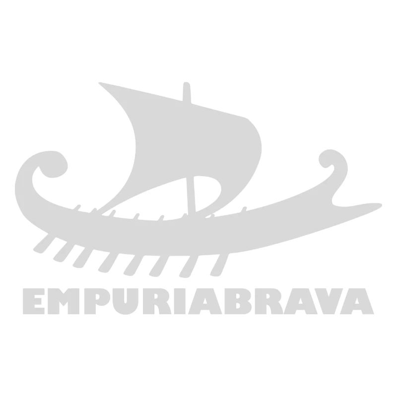 Schiff Empuriabrava/ Schrift hellgrau