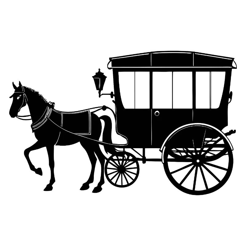 Amish-Pferdekutsche