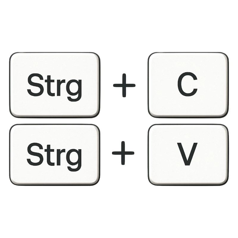 Kopieren + Einfügen | Copy + Paste