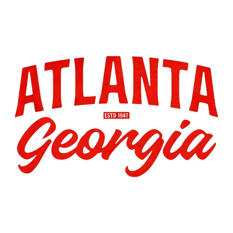 Atlanta Georgia Script Logo