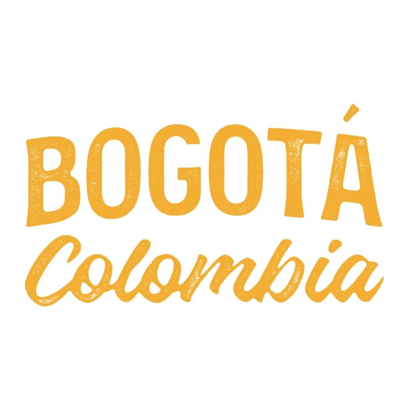 Bogotá Kolumbien Script-Logo