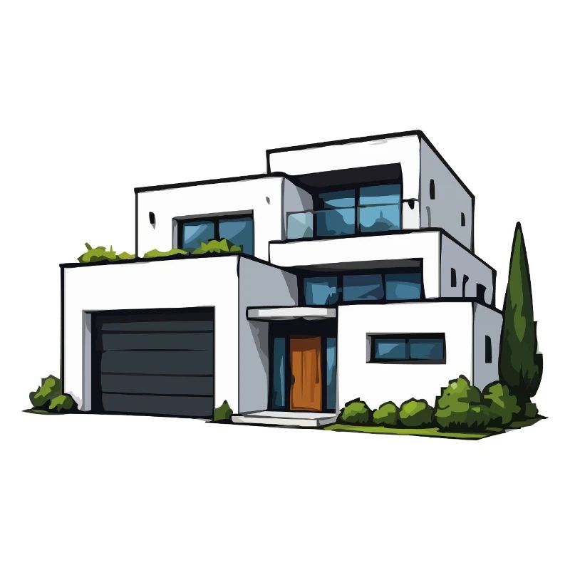 Moderne Flachdachvilla
