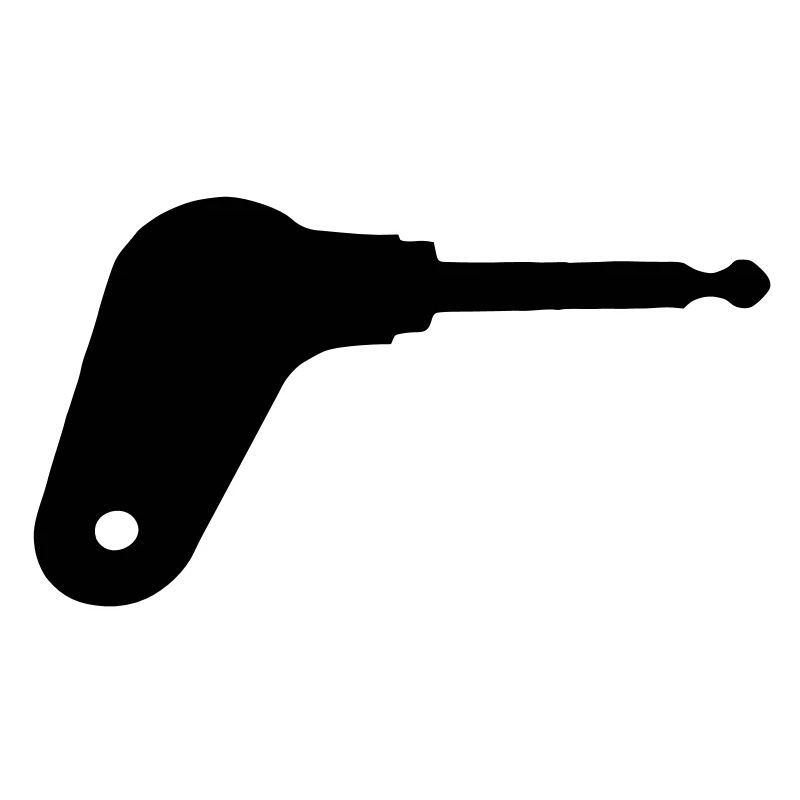 Oldtimer tractor ignition key