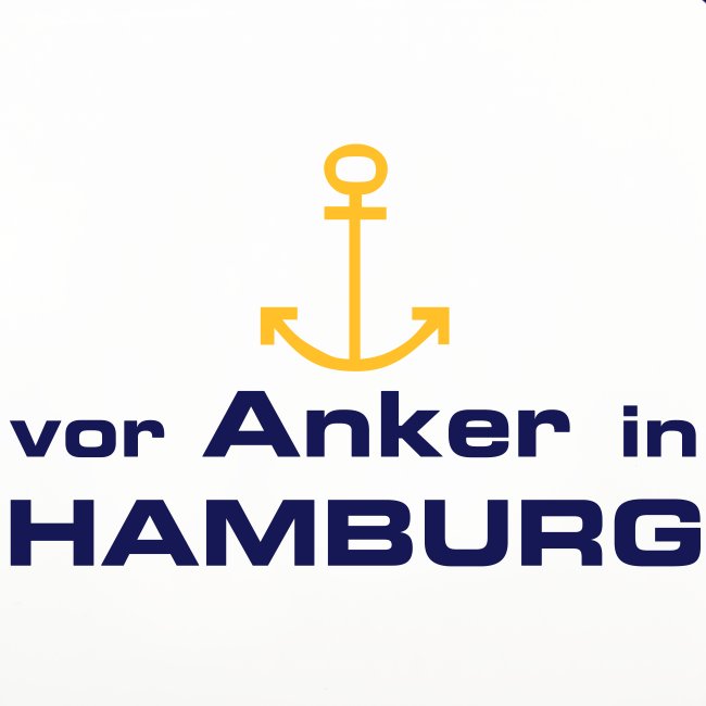 Vor Anker in Hamburg