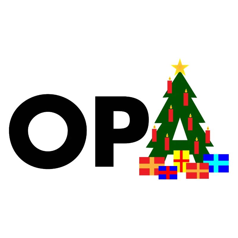 Opa Weihnachtsbaum
