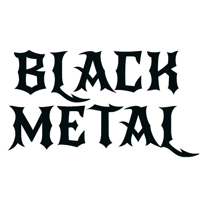 Conception du logo Black Metal