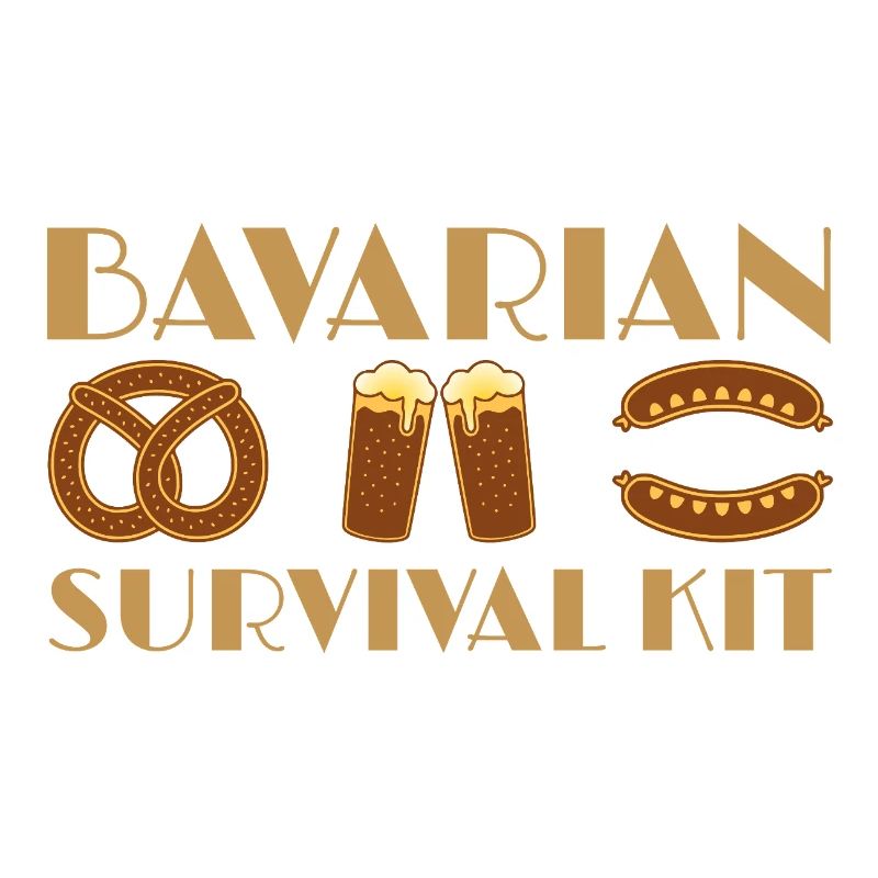 Bayerischer Bier- und Wurst-Wander-Design