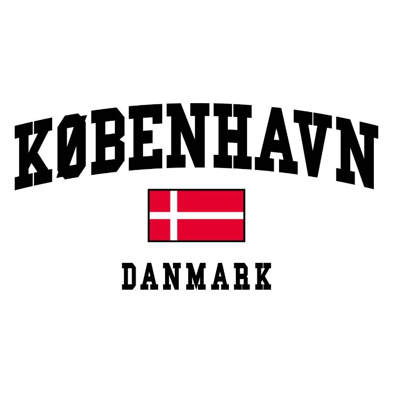 Copenhague Danemark Conception du drapeau