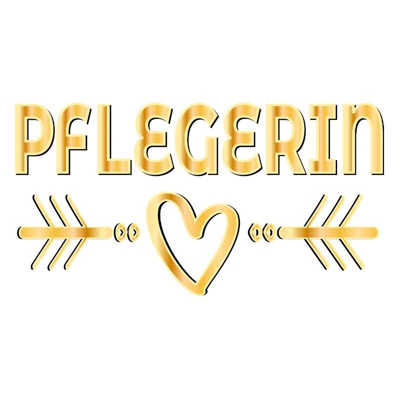 Herz Danke Pflegerin