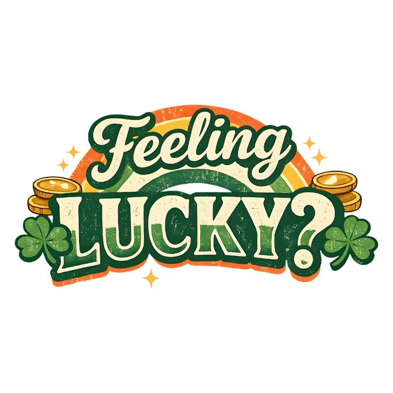 Feeling Lucky Shamrock Logo