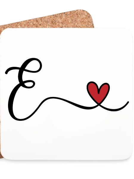 Buchstabe E Monogramm