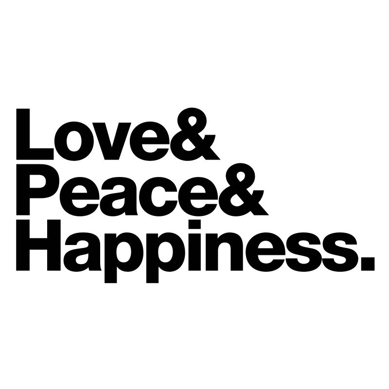 love peace happiness