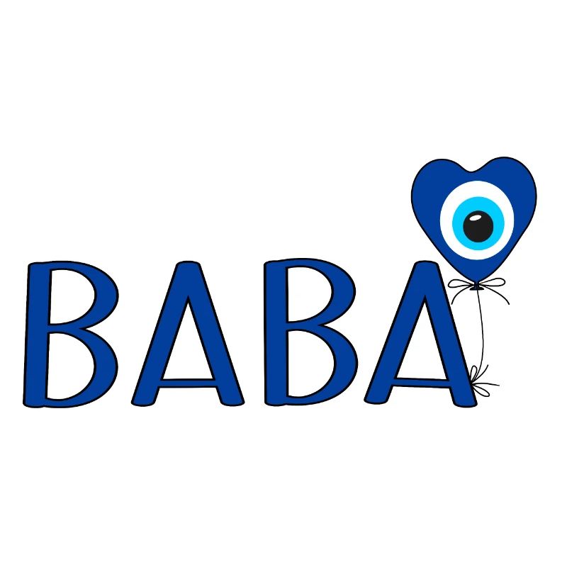 Baba mit Nazar Luftballon