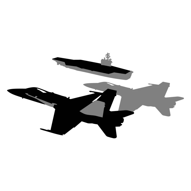 Silhouetten Jets