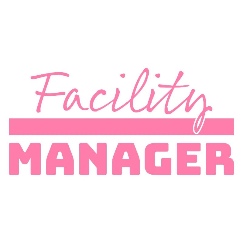 Tshirt Facility Manager rosa