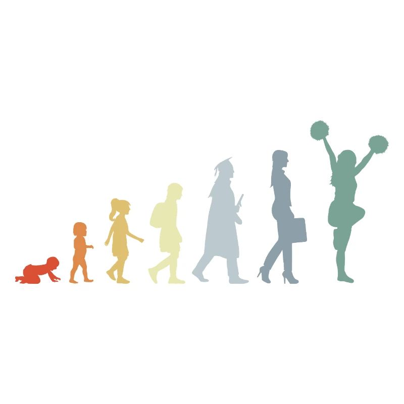 Vintage Cheerleader Evolution