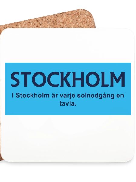Stockholm Sunset Board Design