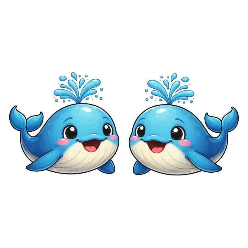 Bébés baleines