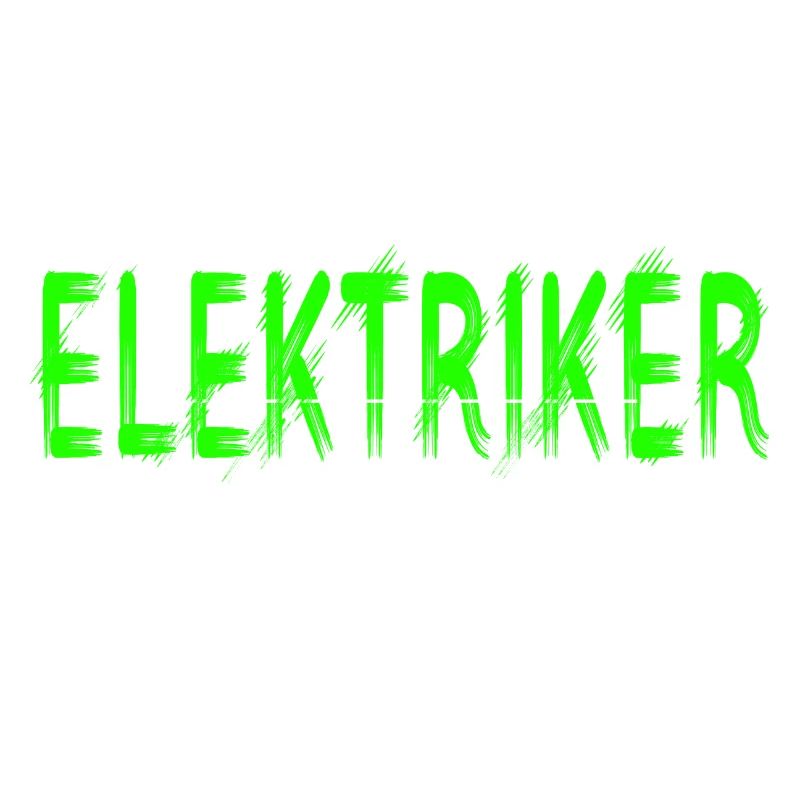 Elektriker Handwerker Design