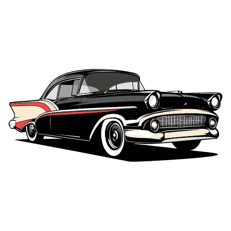 Retro Auto Illustration