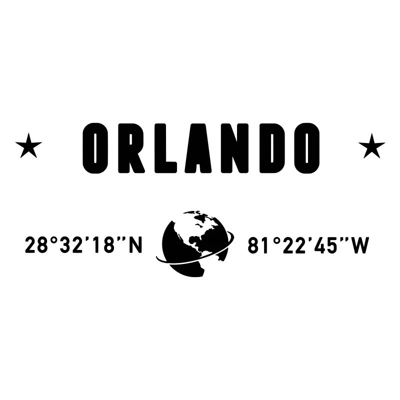 Orlando Florida Coordinates Planet Earth