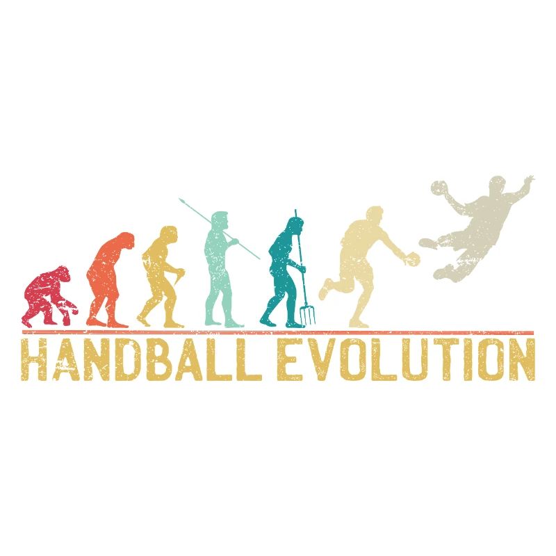 Conception de la progression de l'évolution du handball