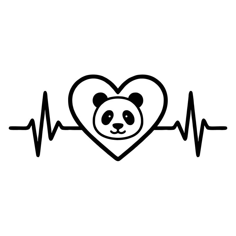 Cœur de panda