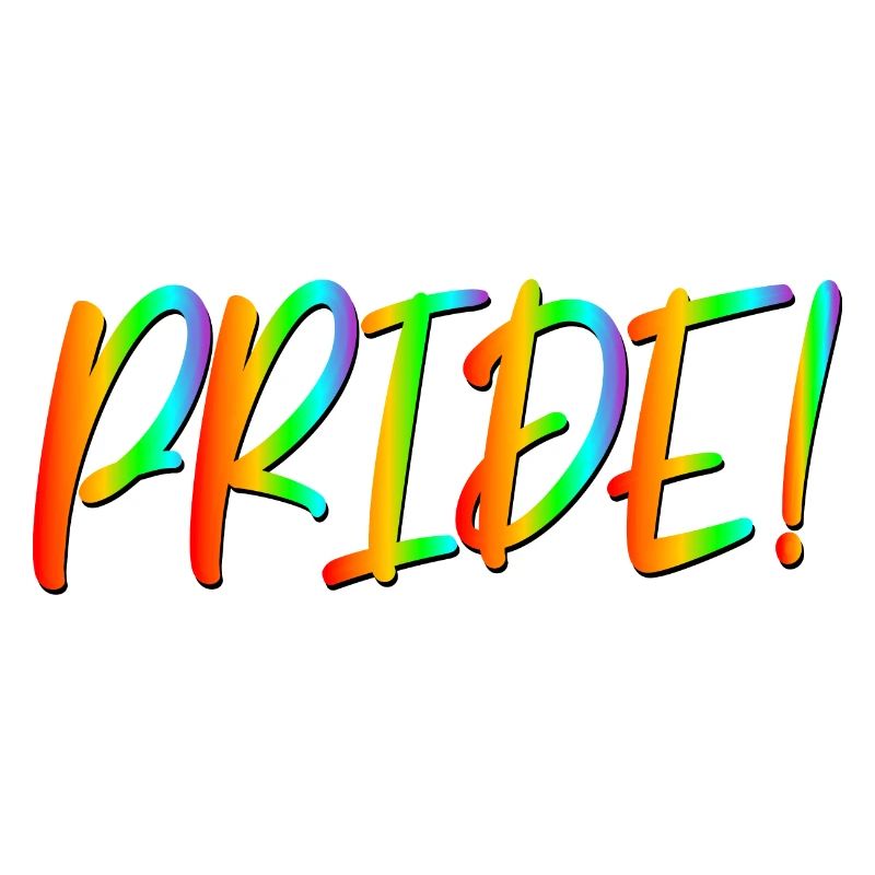 LETTERING PRIDE - LGBTQ COMMUNITY