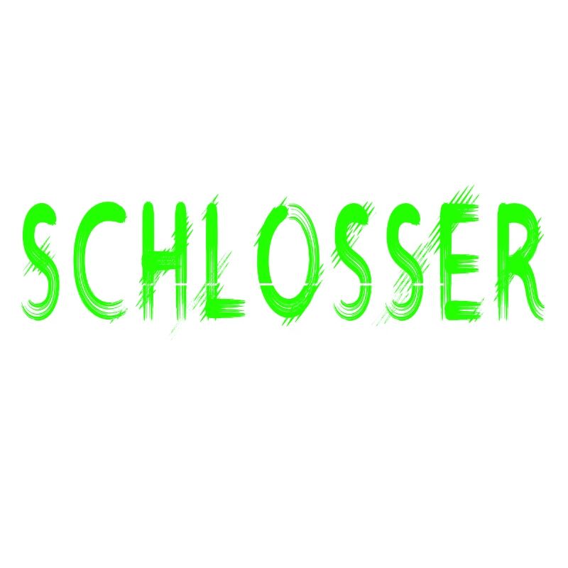 Schlosser Handwerker Design