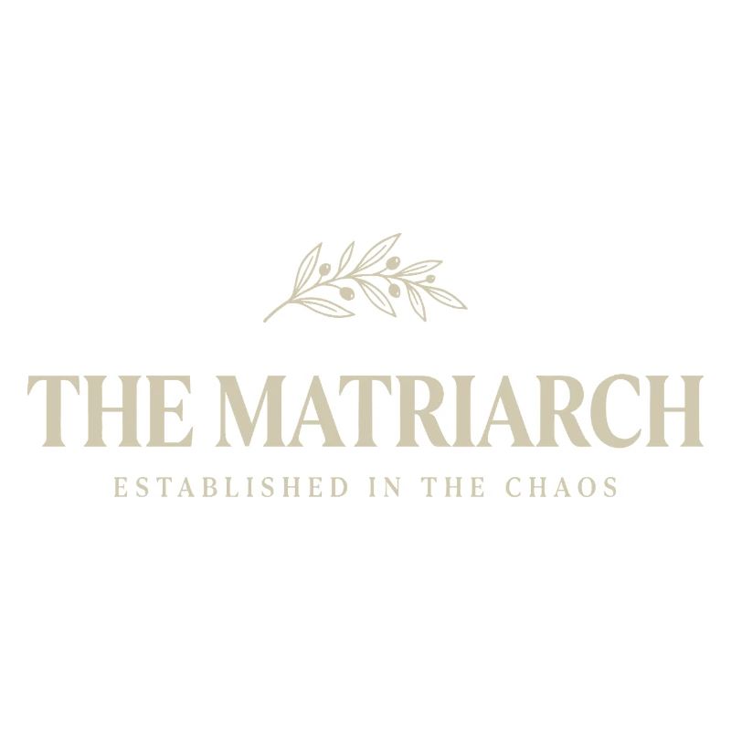 Matriarch Logo Botanischer Stil