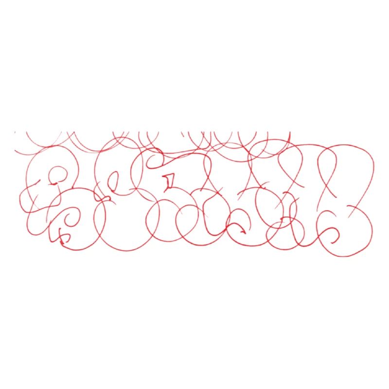 Abstrakte Scribble-Art Berlin Souvenir
