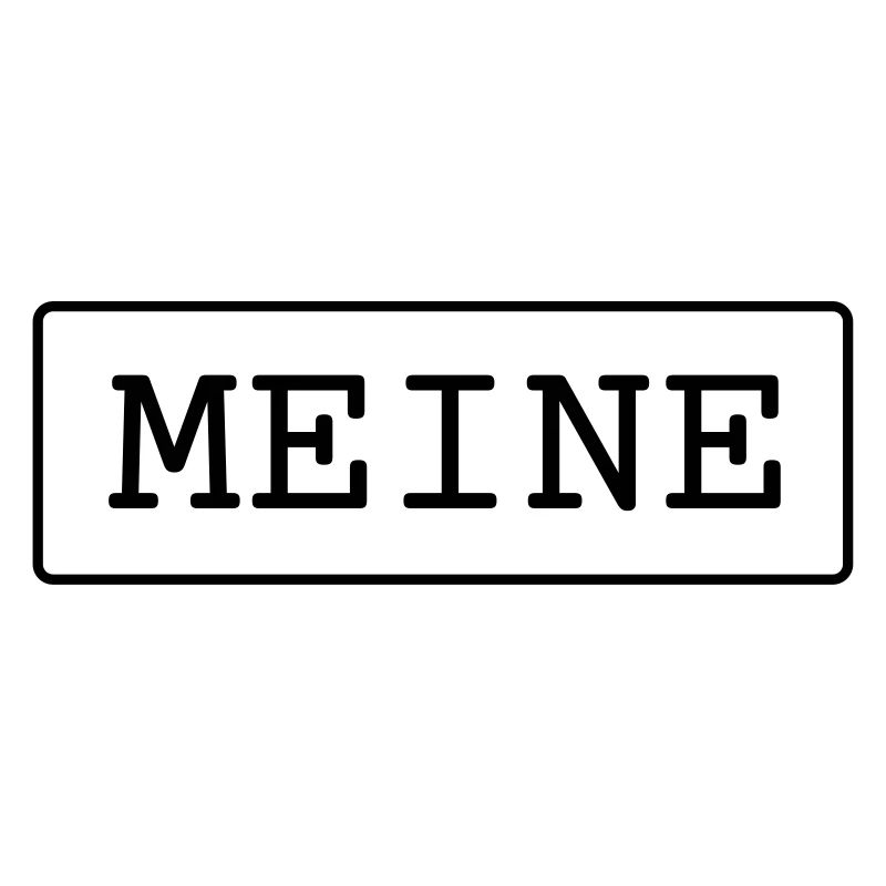 Meine Eigentum Besitz Geschenk