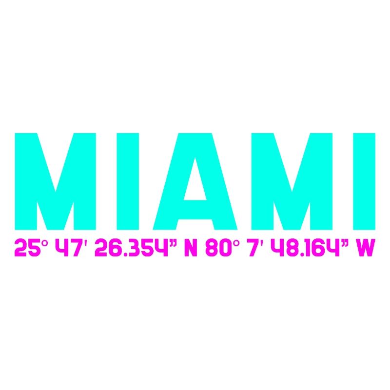 Miami Neon Coordinates