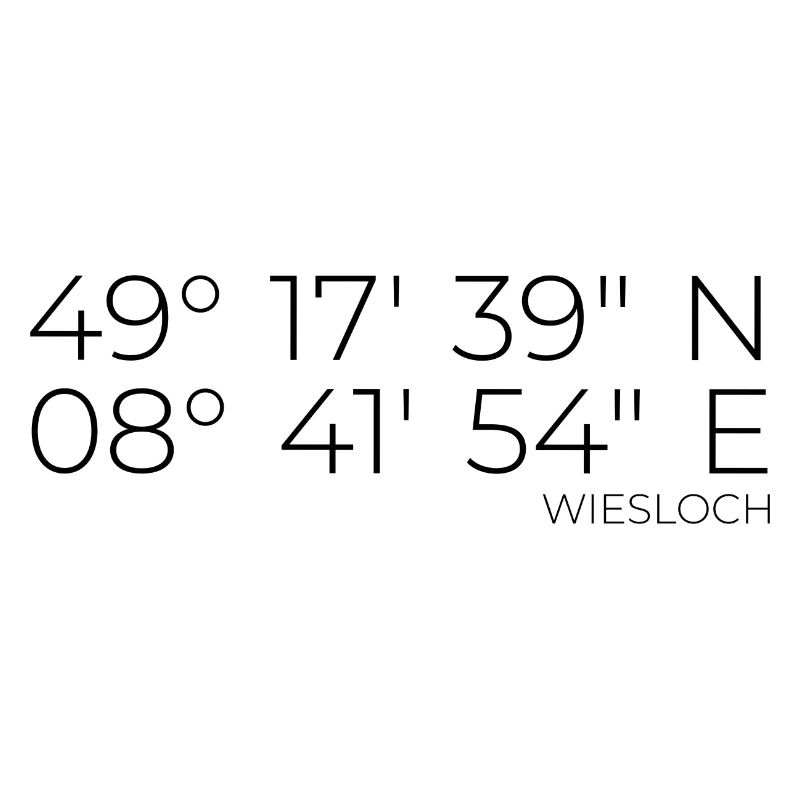 Coordinates Wiesloch