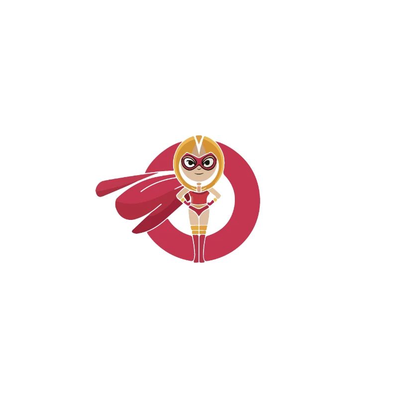 Superheldin Mama Empowerment Design