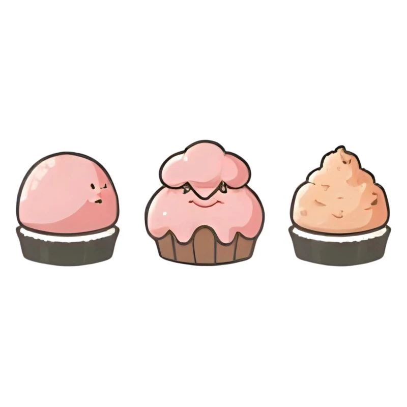 Cupcaake – Conception de cupcakes Kawaii pour Candy-L