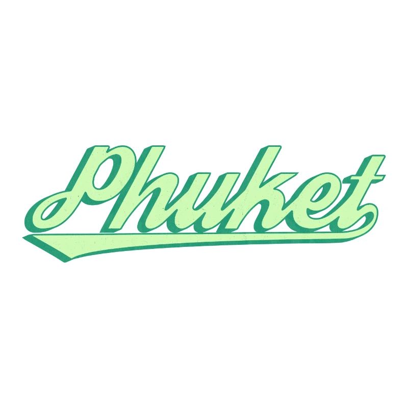 Phuket Retro Coastal Script