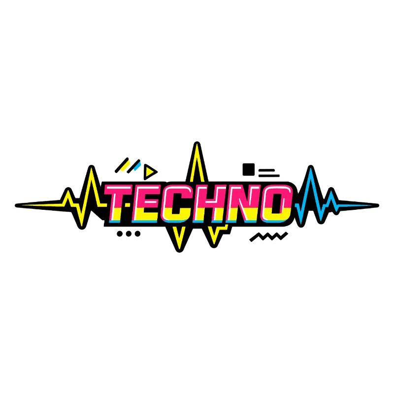 Techno Neon Pulse