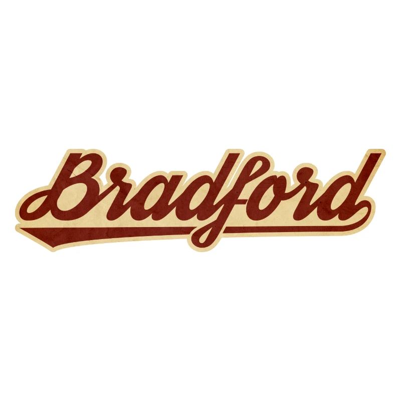 Bradford Vintage Script Logo