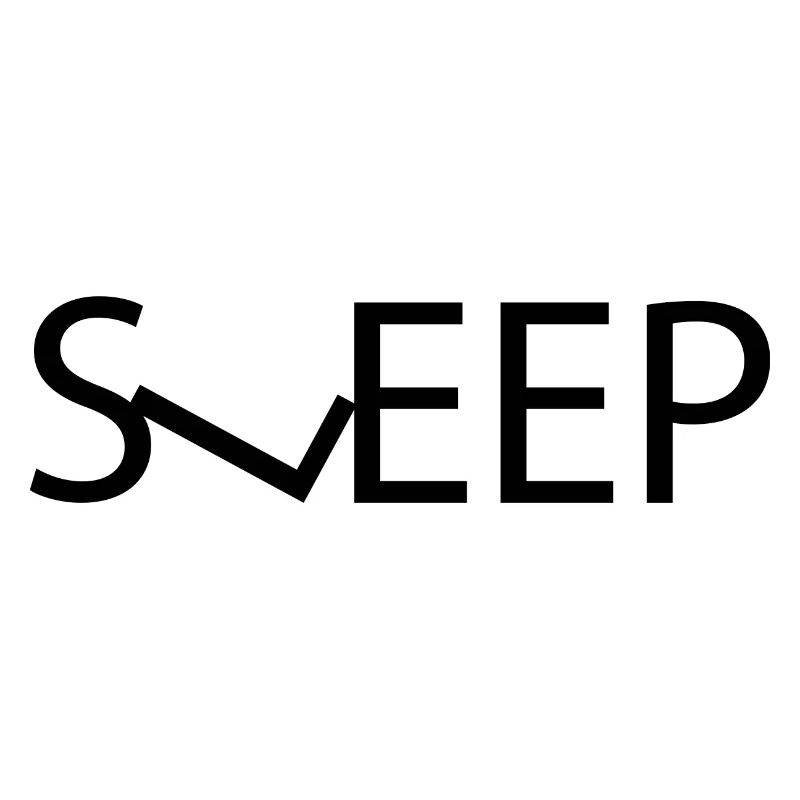 sleep - word design